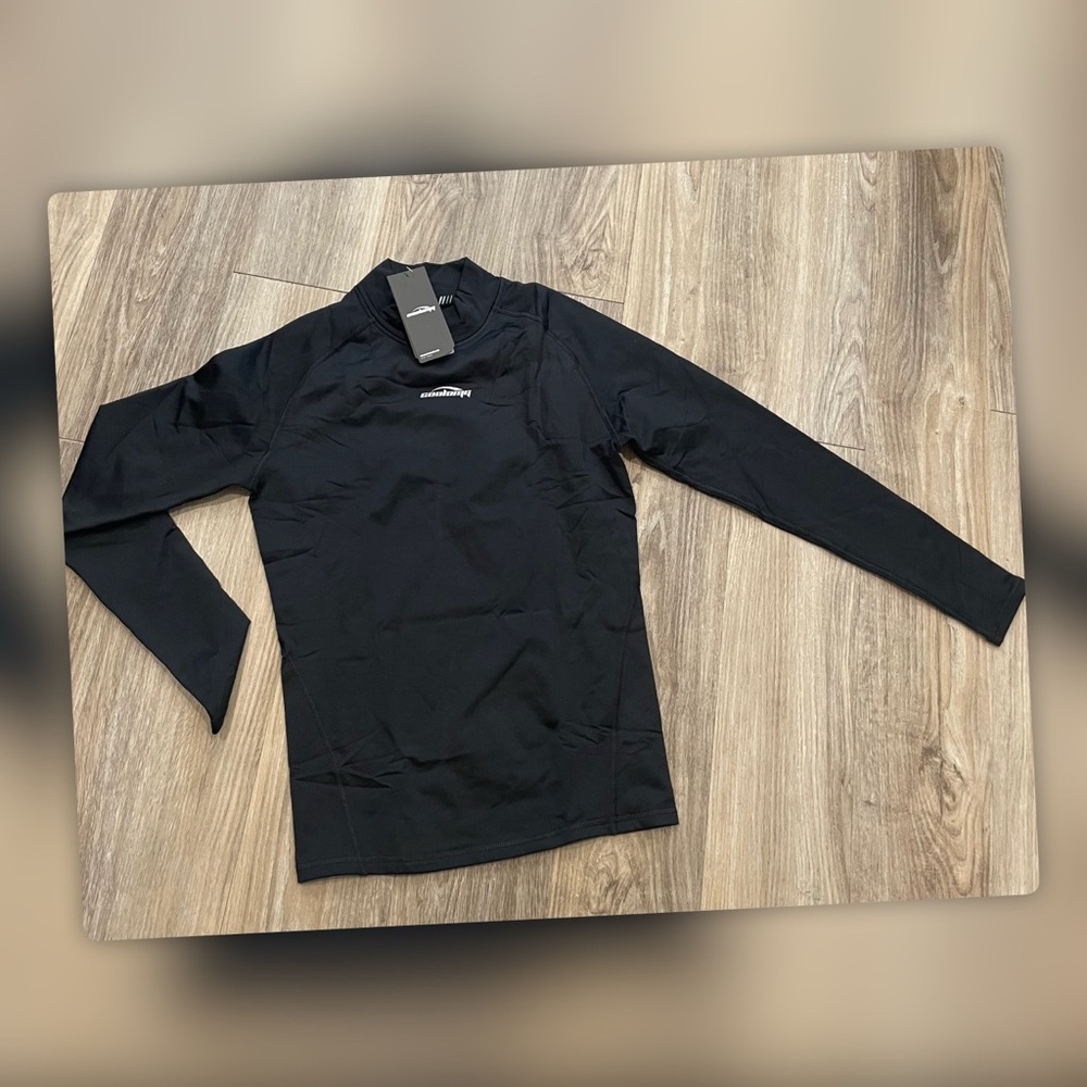 Coolomg Compression Black warm protect gear Pullover